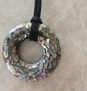 Lia Sophia Iridescent Mosaic Necklace